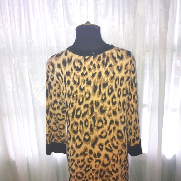 Vintage leopard print tunic. - Picture 5 of 8